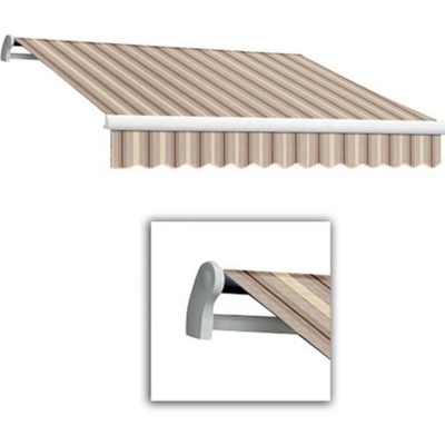 Retractable Awning, Polyester, Stripe 300 X 200 Cm