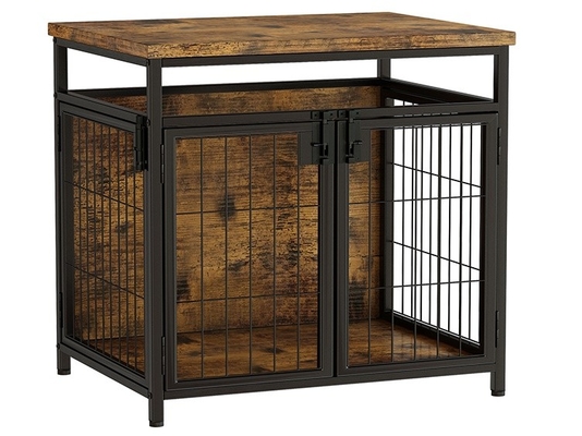 Luxury Furniture Eco-friendly Wood Wooden Pet Dog Cat Cage Indoor Carte House