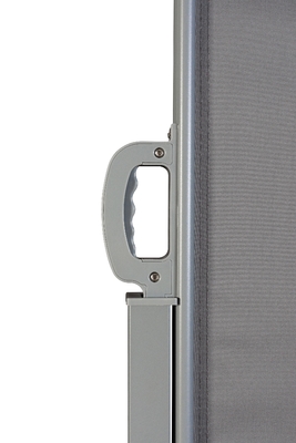 Iron Side Awning 1.8*3m Dark Grey Polyester, Privacy Screen For Garden