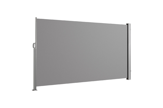 Iron Side Awning 1.8*3m Dark Grey Polyester, Privacy Screen For Garden