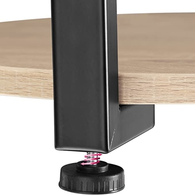 Round End Table Side Table NightStand 2 Tiers for Couch Sofa Bed Living Room